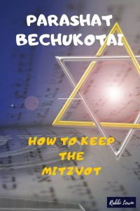 Parashat Bechukotai weekly Torah portion