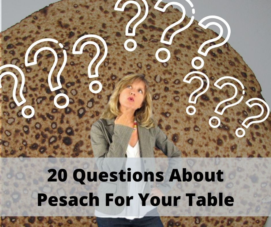Passover questions