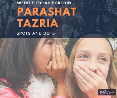 You are currently viewing Parshat Tazria Spots and Dots